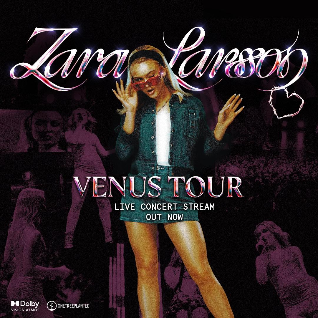 Zara Larsson's Venus Tour live concert stream