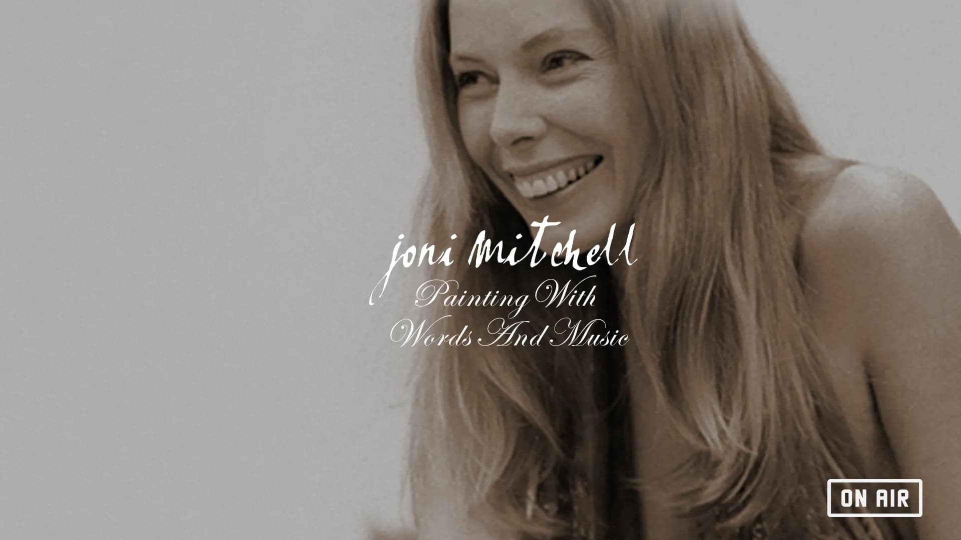 Joni Mitchell - painting with words and music thumbnail