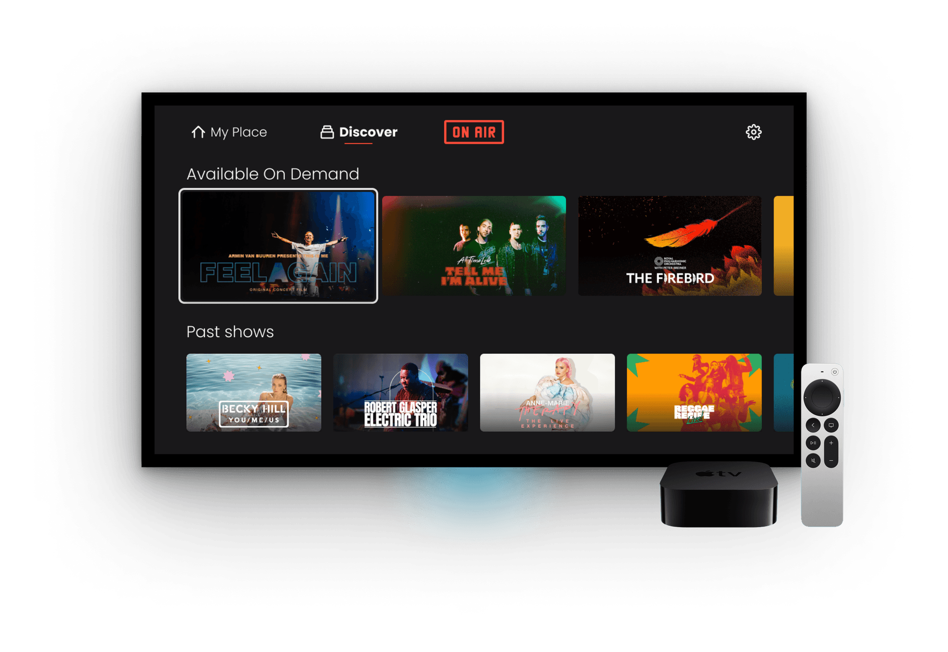 On Air Apple TV App Download the App on App Store for Apple TV